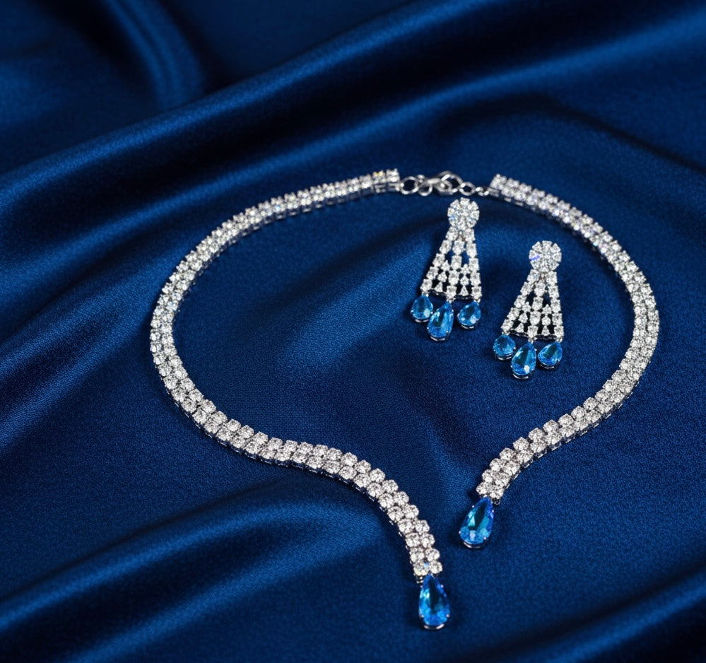 American diamond necklace