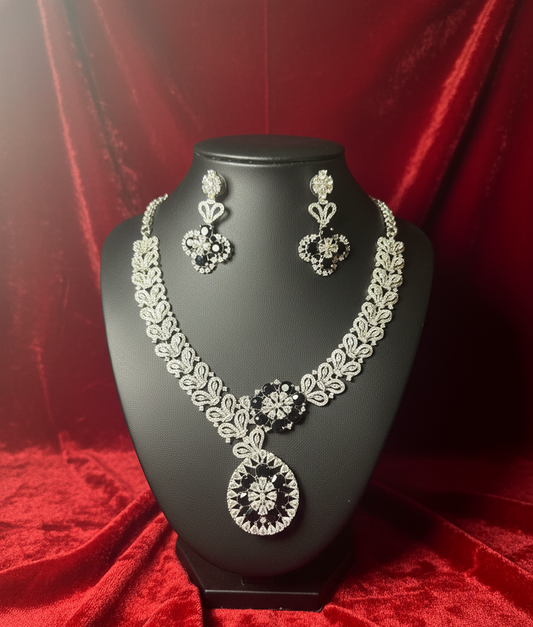 American diamond necklace set