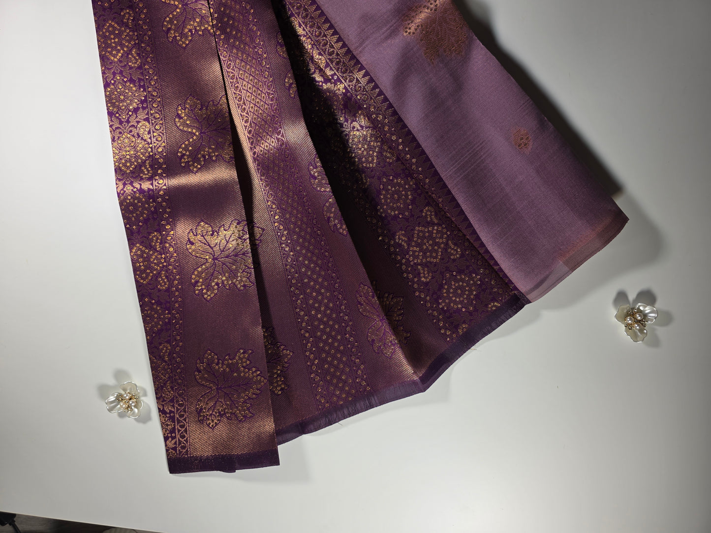 Lavender Luster soft silk