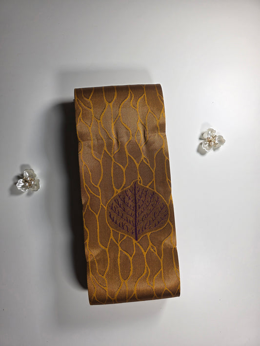 Mustard bloom Purple border Kuberapattu