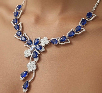 American diamond necklace set