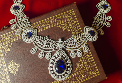 American diamond necklace set