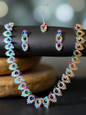 American diamond necklace set