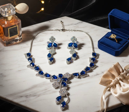 American diamond necklace set