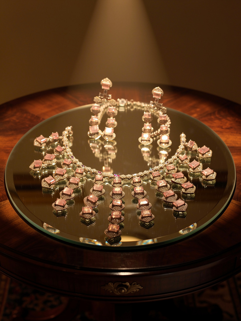 American diamond necklace set