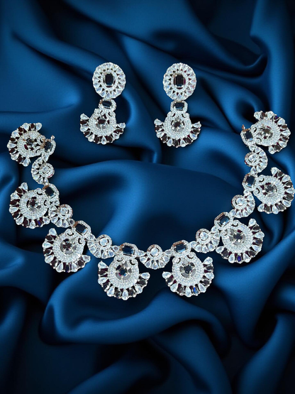 American diamond necklace set