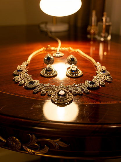 American diamond necklace set