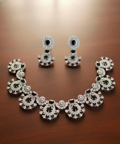 American diamond necklace set