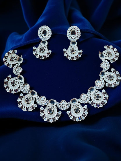 American diamond necklace set