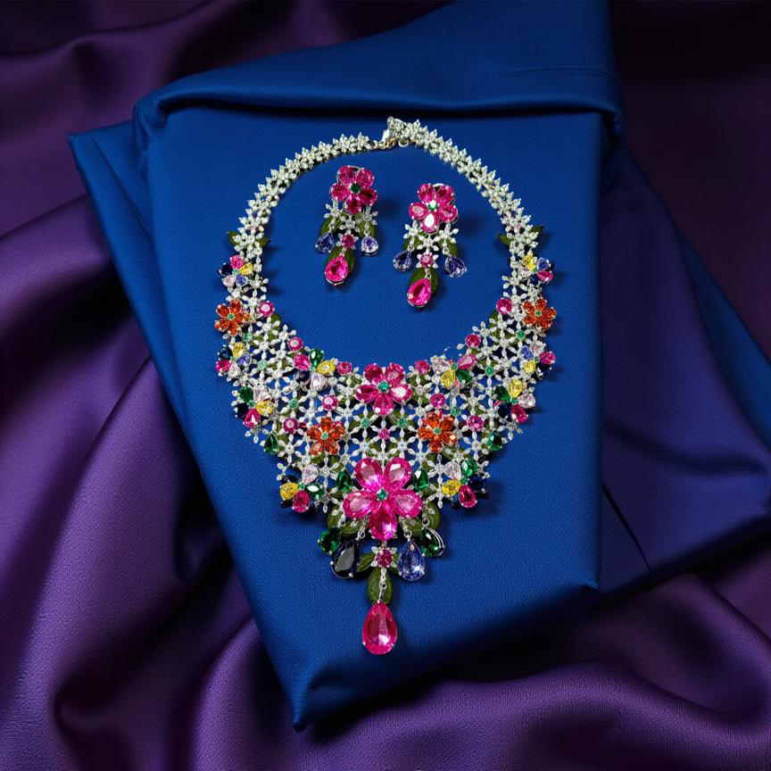 AMERICAN DIAMOND NECKLACE